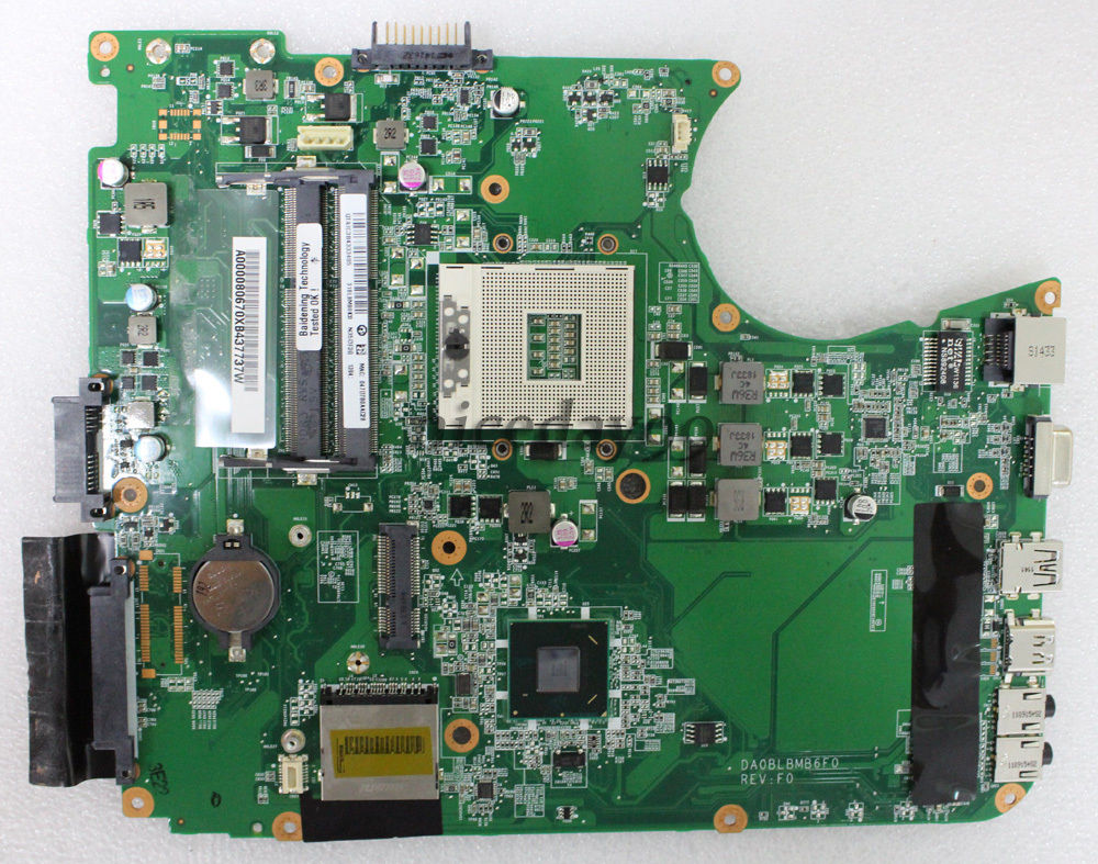 Toshiba Satellite L750 L755 A000080670 DA0BLBMB6F0 HM65 S989 Intel